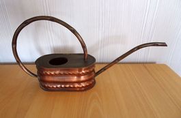 Kupfer Giesskanne tief, Vintage Design, dicht