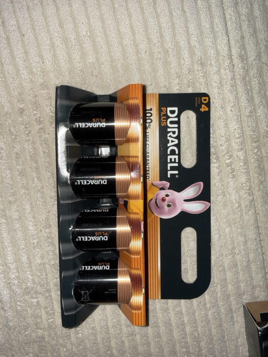 Duracell Akkus & Batterien: DURACELL D4 Batterien 4er Pack neu – Neu und originalverpackt aus Interlaken von Jessicaamacher24