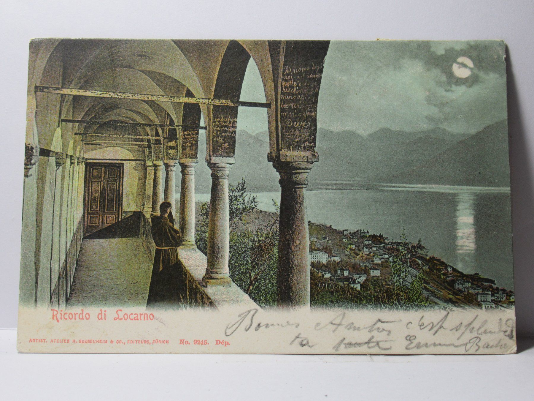 Cartoline postali: Ricordo di Locarno  1903 – Usato da Grenchen venduto da Bluemchen1900