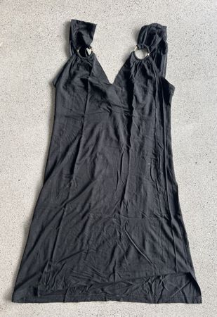 Fürstenberg Strand- Hauskleid, schwarz Gr. 38-40