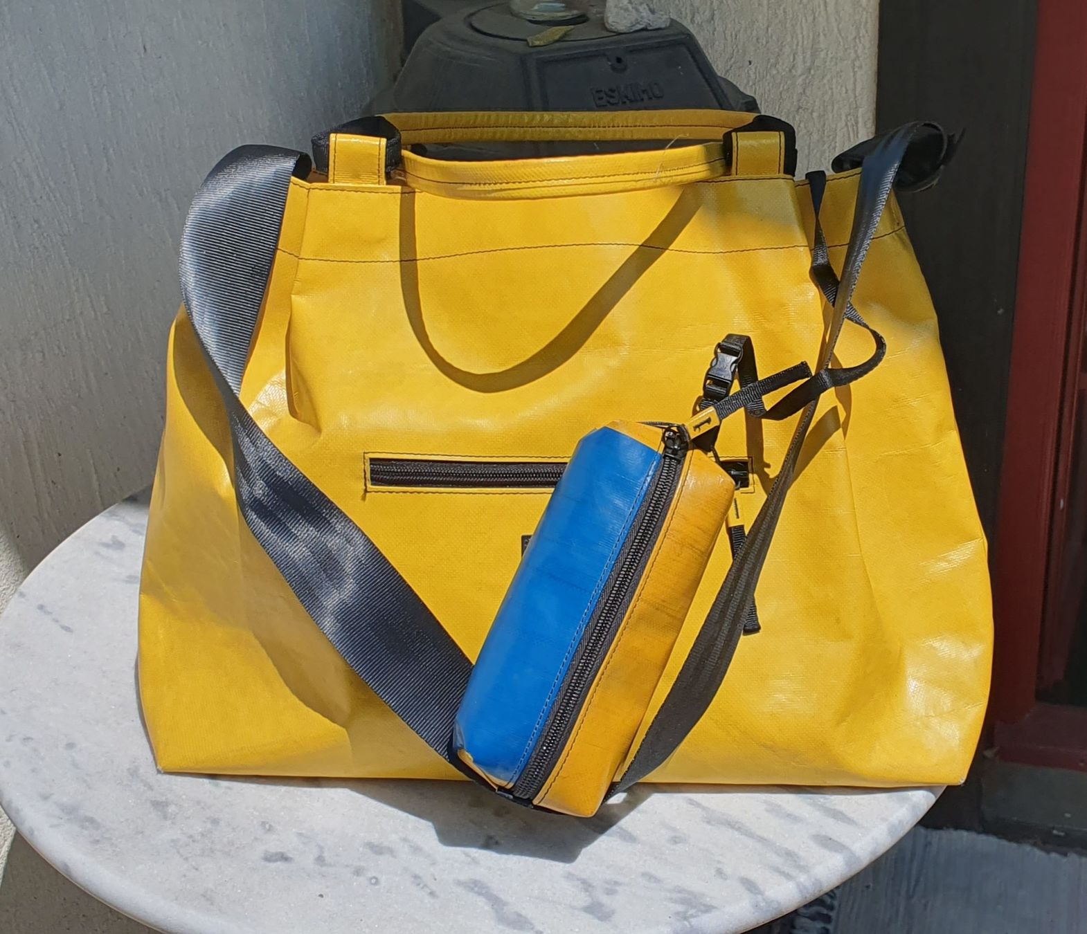 FREITAG Tasche Peggy Post-gelb (Gebraucht) in Flawil für CHF 170