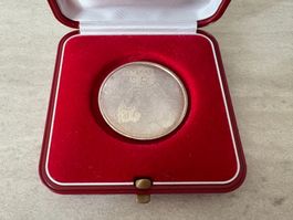 GEDENKMEDAILLE SILBER 900 "Man sets foot on the Moon" – 21.
