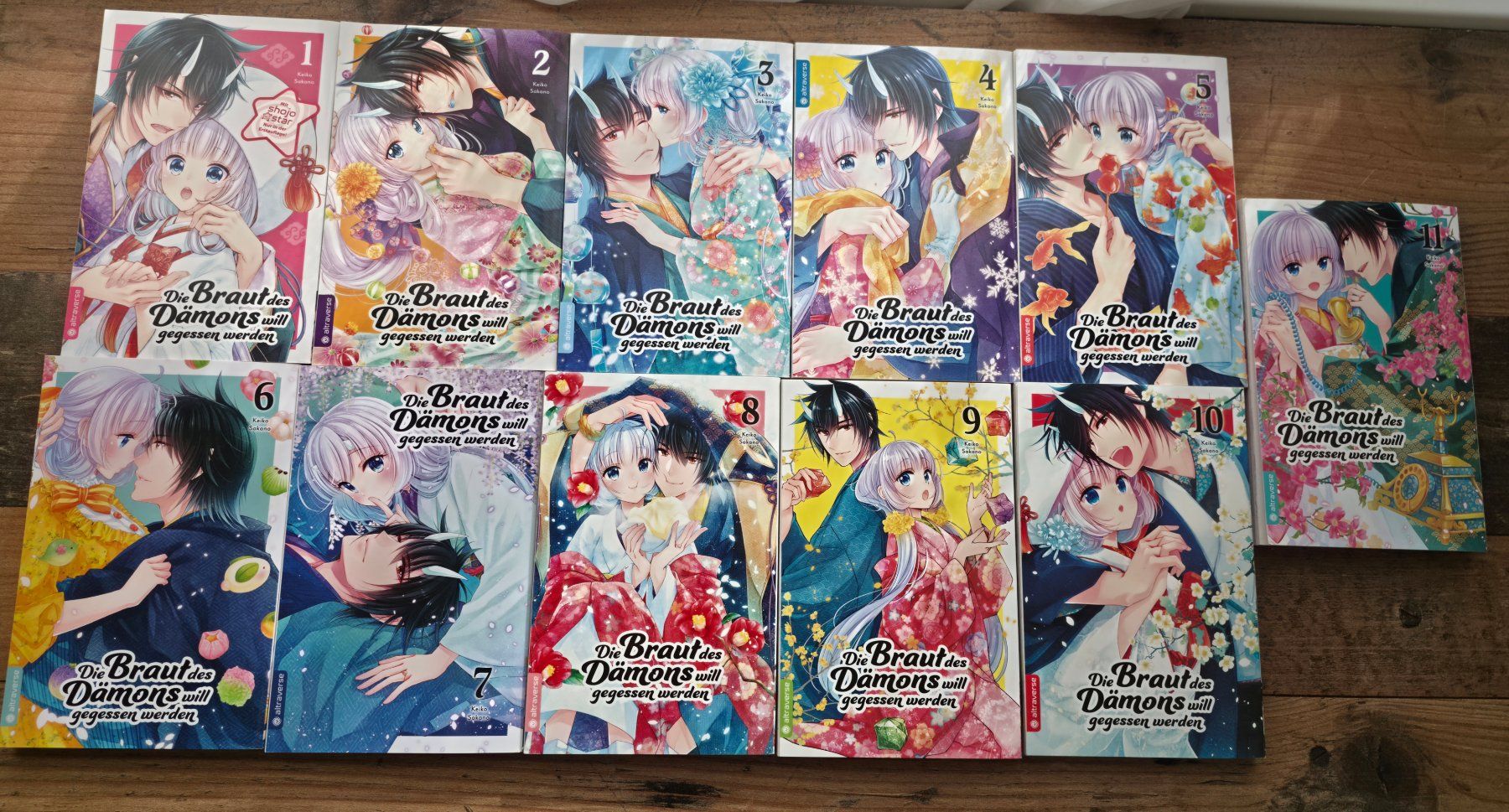 Fumetti: Die Braut des Dämons will gegessen werden 1-11 – Usato da Embrach venduto da Jeanne_85