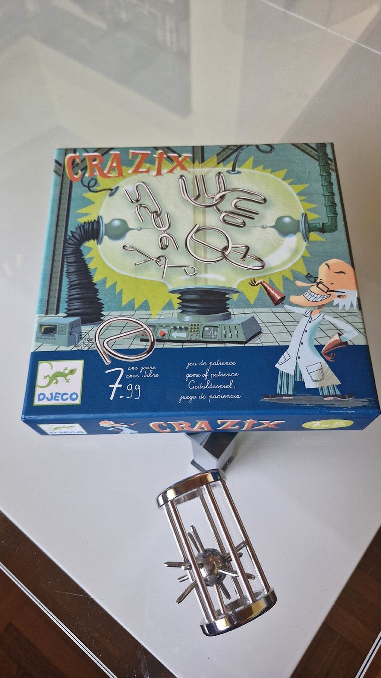 Djeco Giochi: Djeco Crazix Geduldsspiel ab 7 J. – Usato da Forch venduto da nadinepalermo