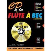 J.-D. Villetorte - CD à la Flûte à bec - Débutants
