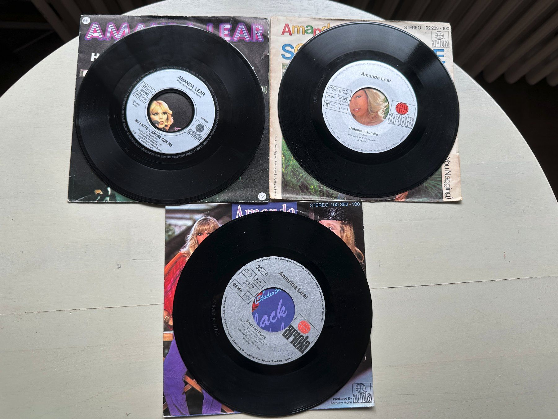 Dischi in vinile: AMANDA LEAR tolle Single Kult Top 70's Hit Disco Electronic – Usato da Basel venduto da Partridge 2