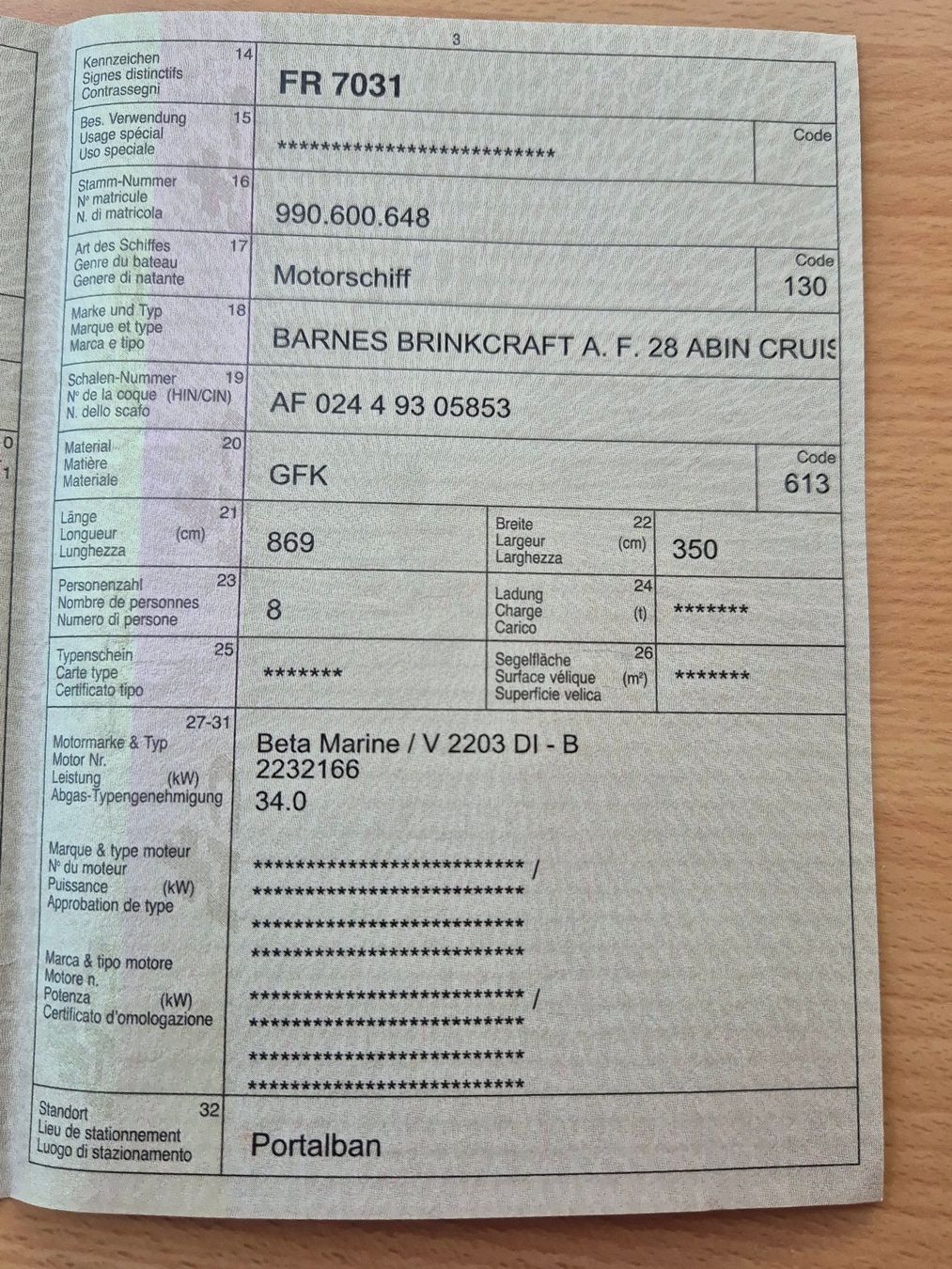 Bateaux: Kanalboot - Wohnboot ohne Hafenplatz – D'occasion à Portalban par pcu_vr7h 2