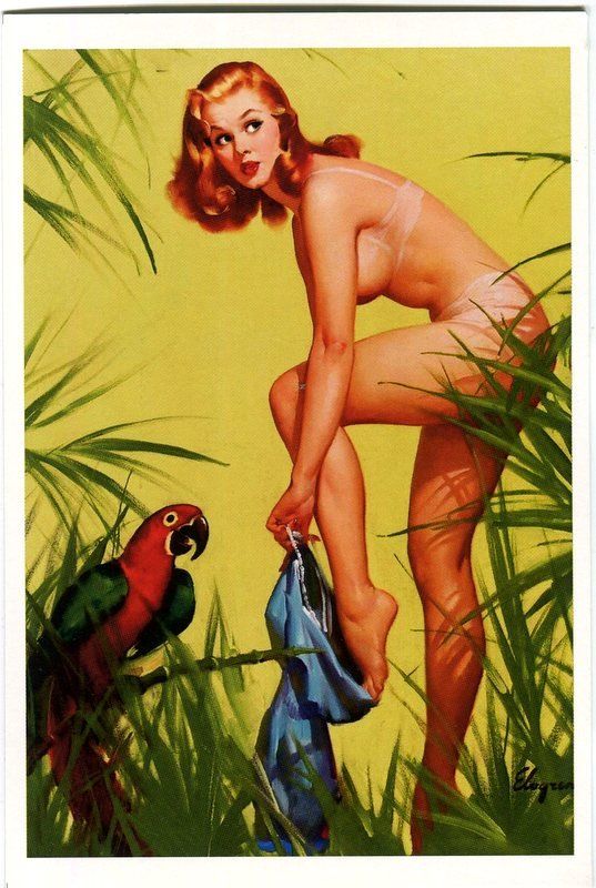 Cartes postales: Postkarte "Pin-up". – Neuf avec emballage d'origine à Basel par Butsch5