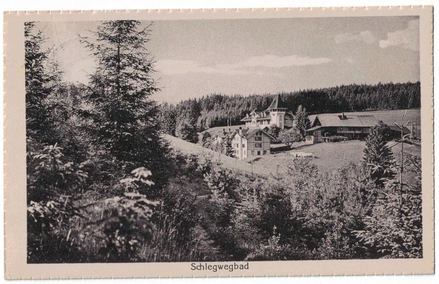Cartoline postali: Schlegwegbad, gelaufen 1920 – Usato da Frauenfeld venduto da POML