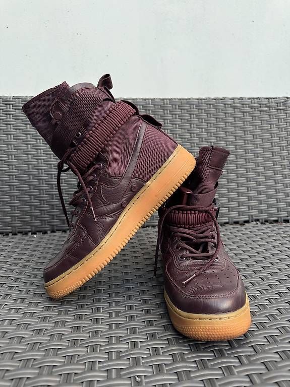 Nike Scarpe da uomo: Nike SF Air Force 1 'Deep Burgundy' – Usato da Meggen venduto da gia_wz2q 1