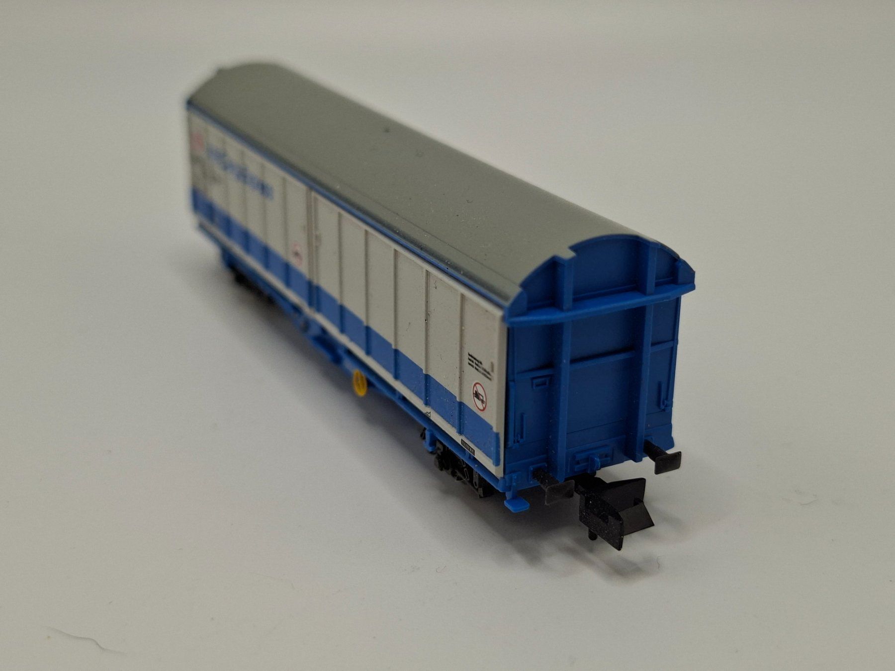 Trix Modelleisenbahnen: Minitrix 13230 DB Schiebewandwagen InterCargoExpress (DHW) – Gebraucht aus Birr von waruco 3