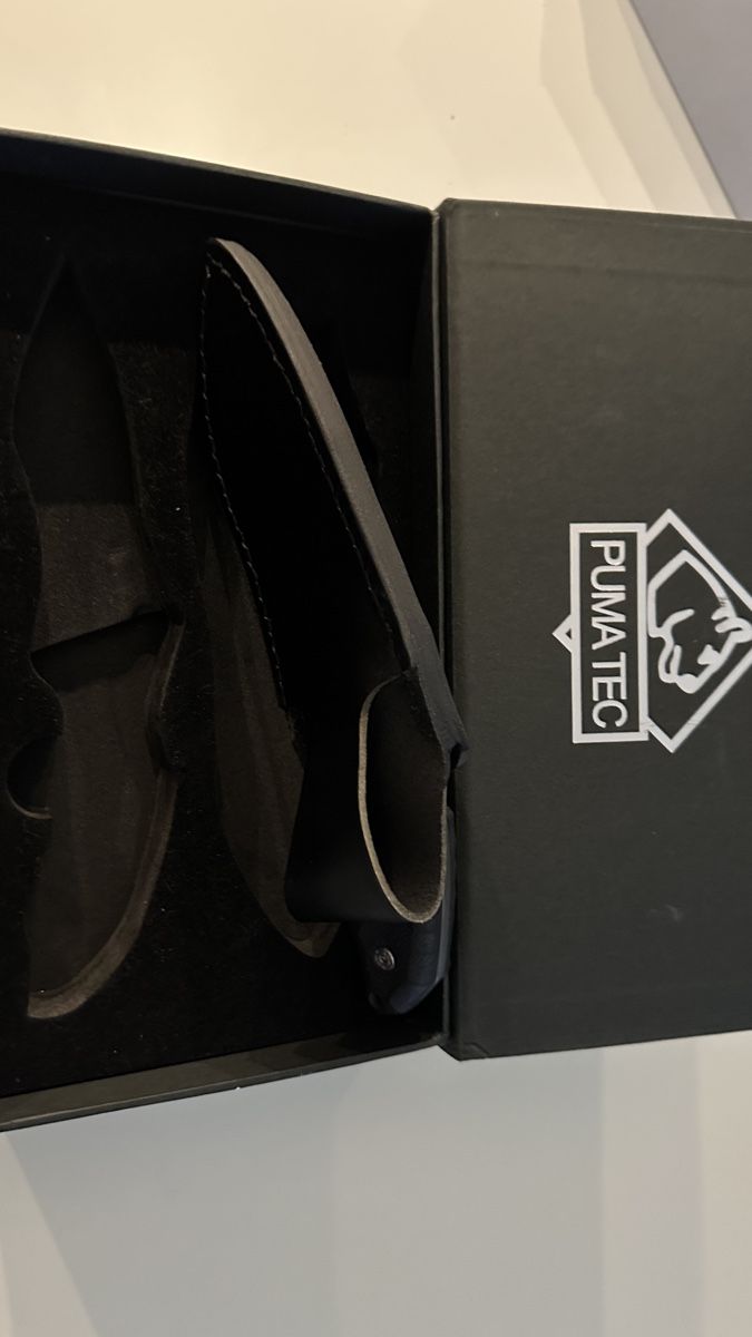Puma Zubehör: PumaTec Messer mit Lederscheide und Box, neuwertig – Neu (gemäss Beschreibung) aus Rheinfelden von am_Rhy_4310 5