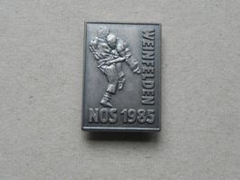 Abzeichen NOS Schwingfest Schwingen Weinfelden TG 1985