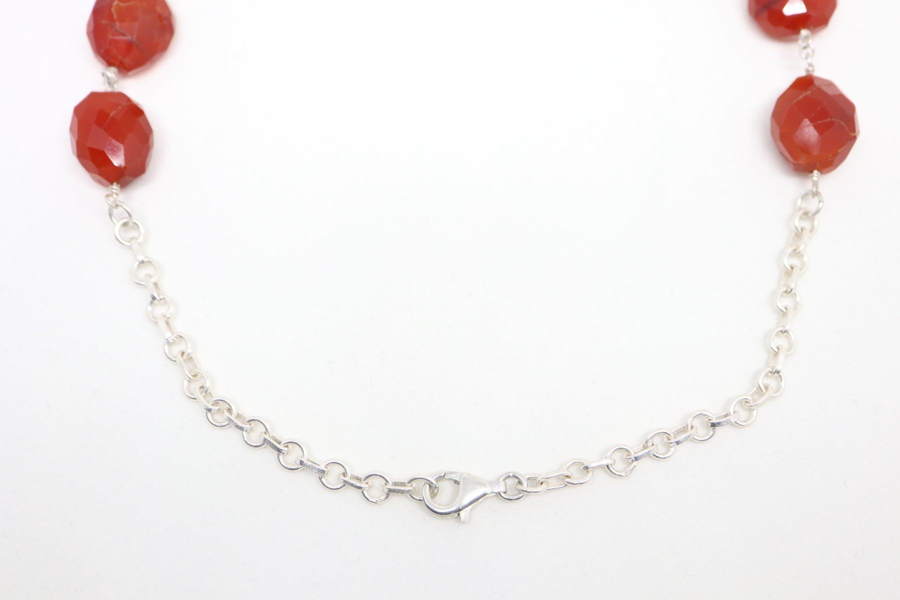 Catenine: Collier Cornaline Argent 925 - / Karneol Kette / NEU – Nuovo e nell'imballaggio originale da Lausanne venduto da Ory7 1