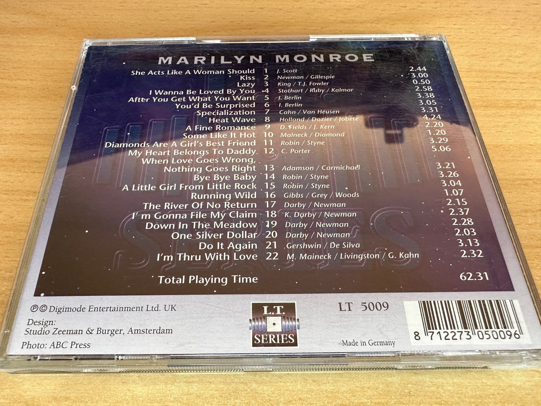 CD: Marilyn Monroe – Heat Wave – Usato da Rikon im Tösstal venduto da Alpenmutz 1