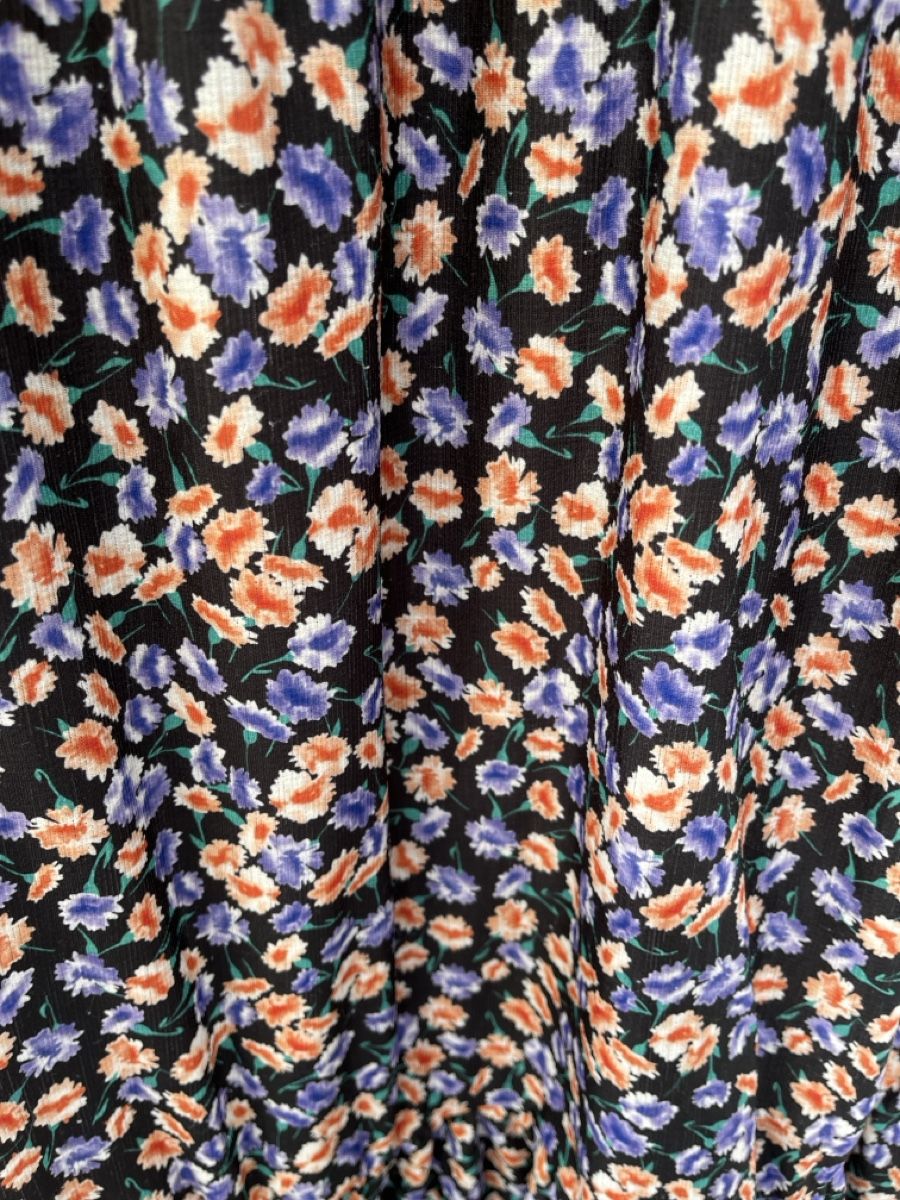 Pull&Bear Robes: Pull&Bear Blumenkleid schwarz Grösse L, guter Zustand, – D'occasion à Niederhasli par Suneblueme 2