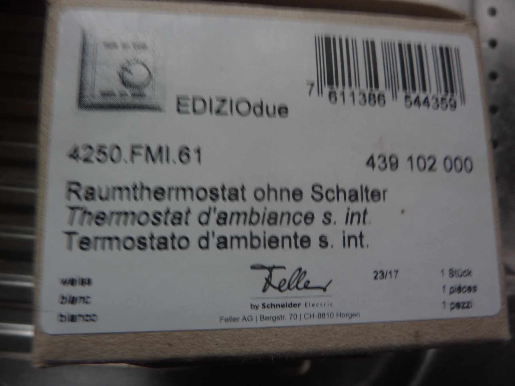 Sistema di controllo: RAUMTHERMOSTAT – Nuovo e nell'imballaggio originale da Balsthal venduto da bouteliee 1