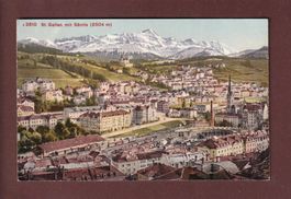 ST. GALLEN - Teilansicht - Säntis