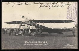 Foto-AK Sanke Nr. 1021: Gross Kampfflugz