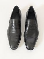 Herren Loafer HUGO BOSS Leder Schwarz Grösse 7/42