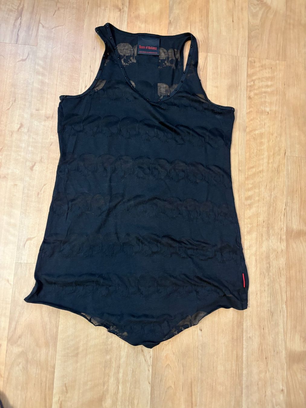 Top: Neu: Halbtransparentes Tanktop Skull Gr. M – Nuovo (secondo la descrizione) da Willisau venduto da ani_gtk8 1