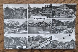 Engelberg, Mehrfachbild-Karte