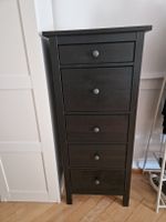 Ikea Hemnes Kommode hoch, schwarz