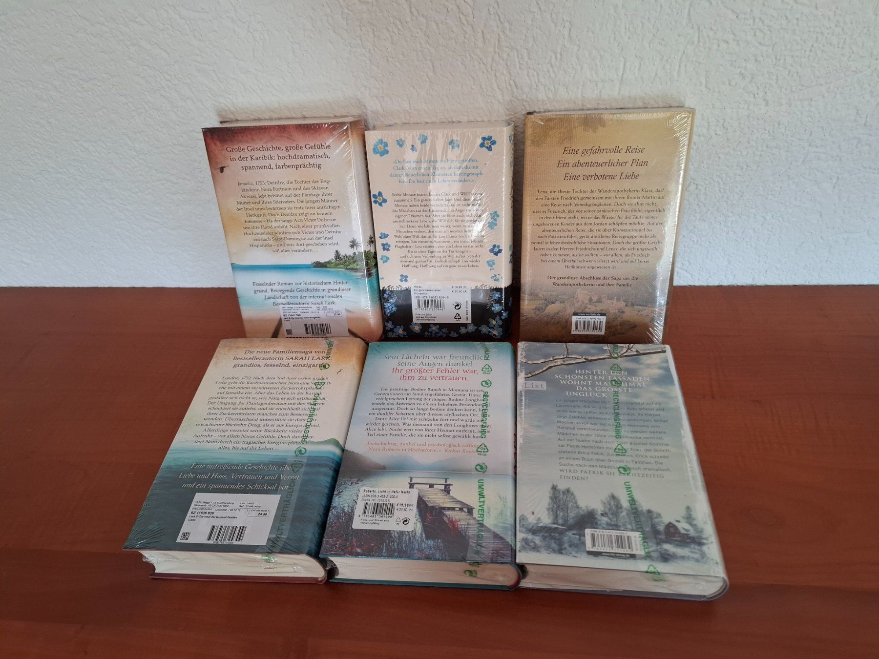 Libri: 6 Romane - NEU & originalverpackt – Nuovo e nell'imballaggio originale da Oberweningen venduto da Hermes010 1