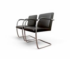 Knoll Brno Stuhl 2er Set / Mies Van der Rohe