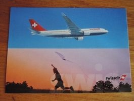 neue Swissair-Postkarten