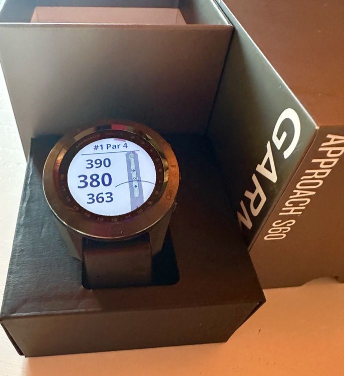 Garmin Approach S60 Montre GPS Golf État impeccable! (Neu