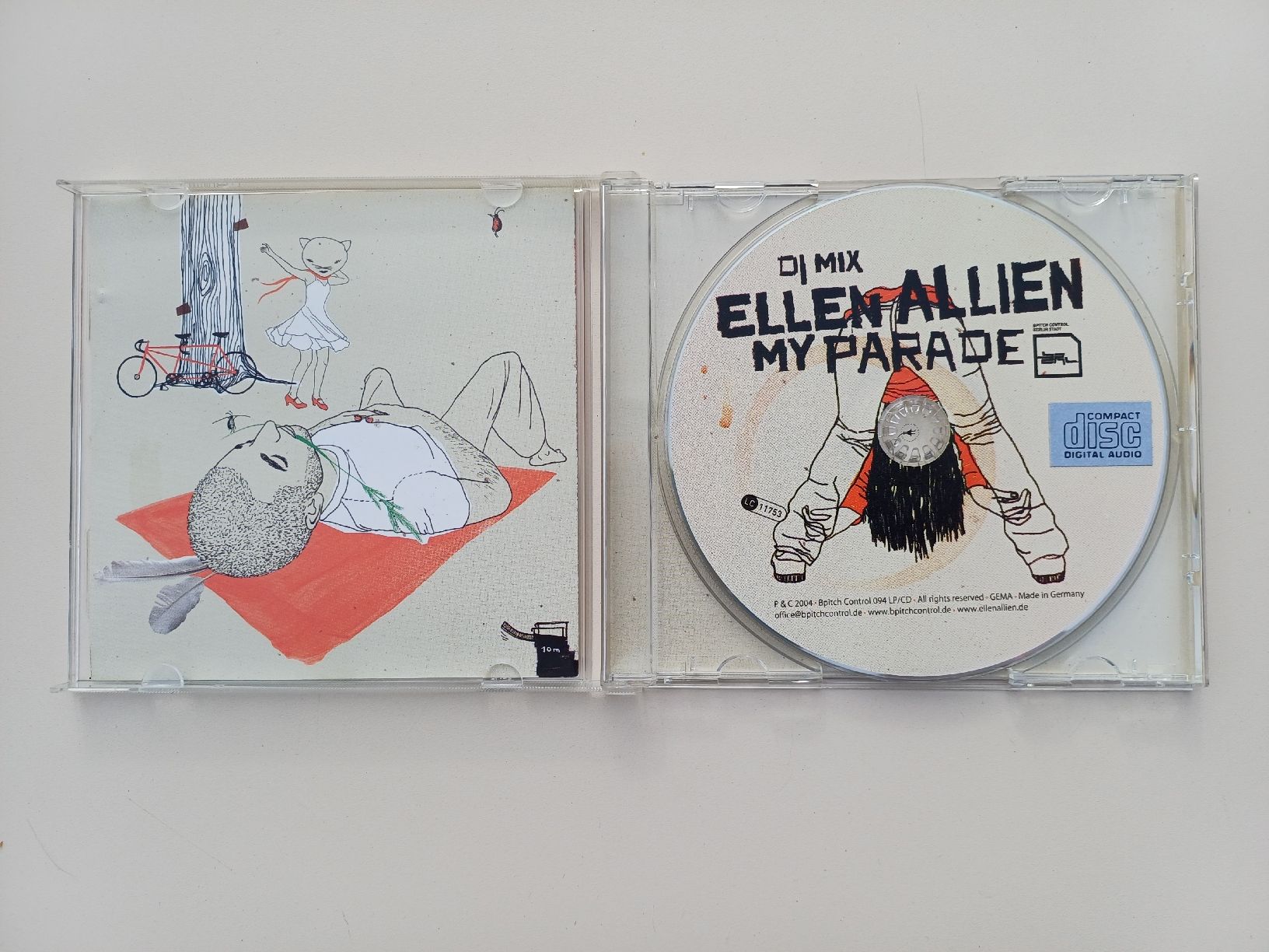 CD: Ellen Allien "My parade - DJ mix" CD – Usato da Begnins venduto da Drastic-Sound 2