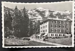 Klausenstrasse Urnerboden /Hotel Tell u. Tost mit Clariden