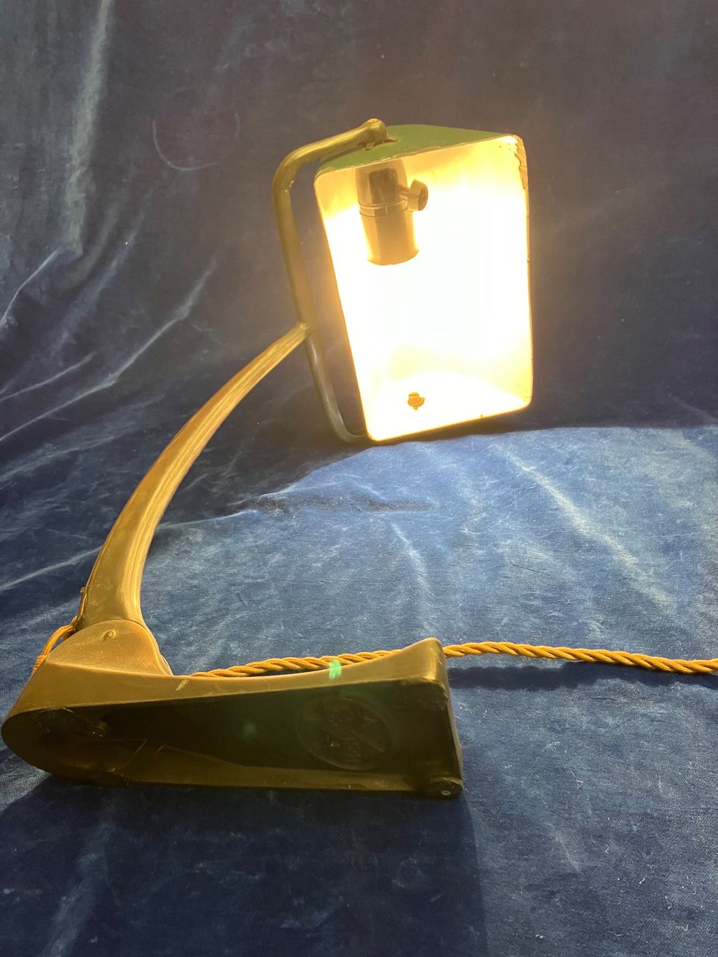 Lampen: SCHACO EMAILLE  BANKERLAMPE UM 1930 – Gebraucht aus Zürich von otomado 9