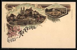 Litho Aarburg, Ortspartie, Wartburg Säl