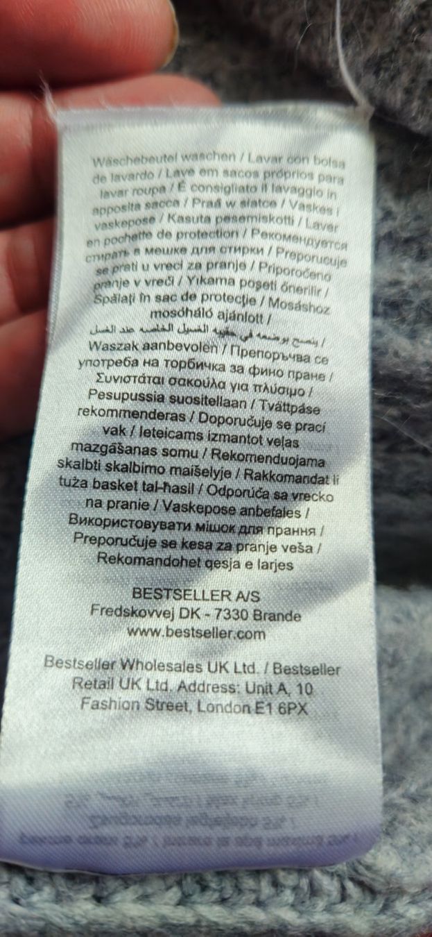 Only Maglioni & Felpe: Only Strickpullover, hellgrau, Grösse XL - Top Zustand! – Usato da Basel venduto da NikaV13 5