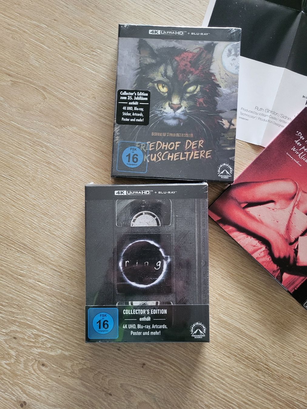 Tutti i DVDs: Paramount Scares in 4k 3 Top filme – Nuovo e nell'imballaggio originale da Zürich venduto da Knudell0 2