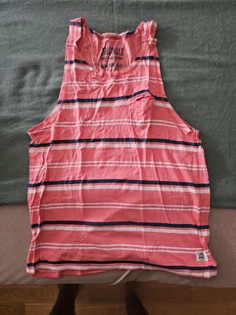 Tanktop Grösse M gestreift rot Jack & Jones guter Zustand