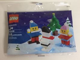 LEGO CREATOR 40008 SNOWMAN BUILDING SET new in sealed polyba