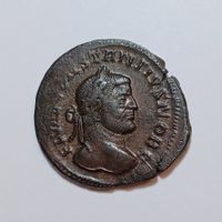 Follis (grosse römische Bronzemünze) Constantius I. 293-305