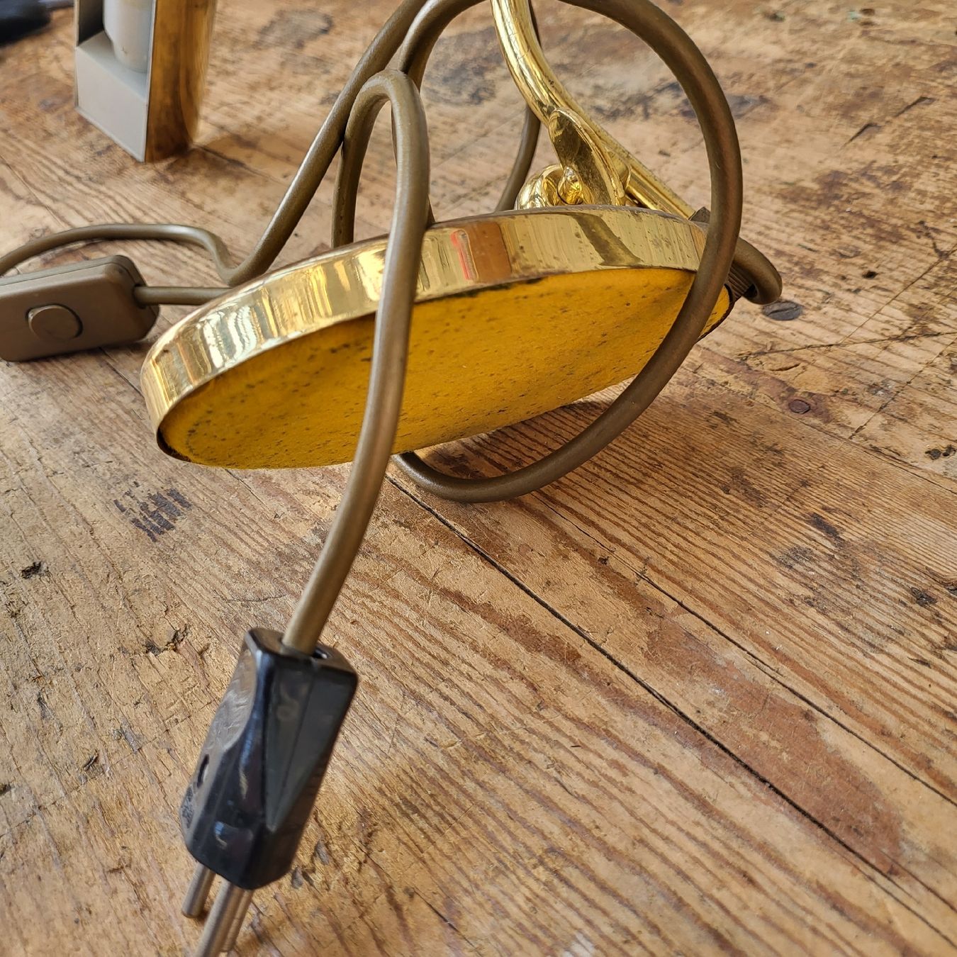 Lampade: antike TischLampe Messing – Usato da Kägiswil venduto da Megafi56 4