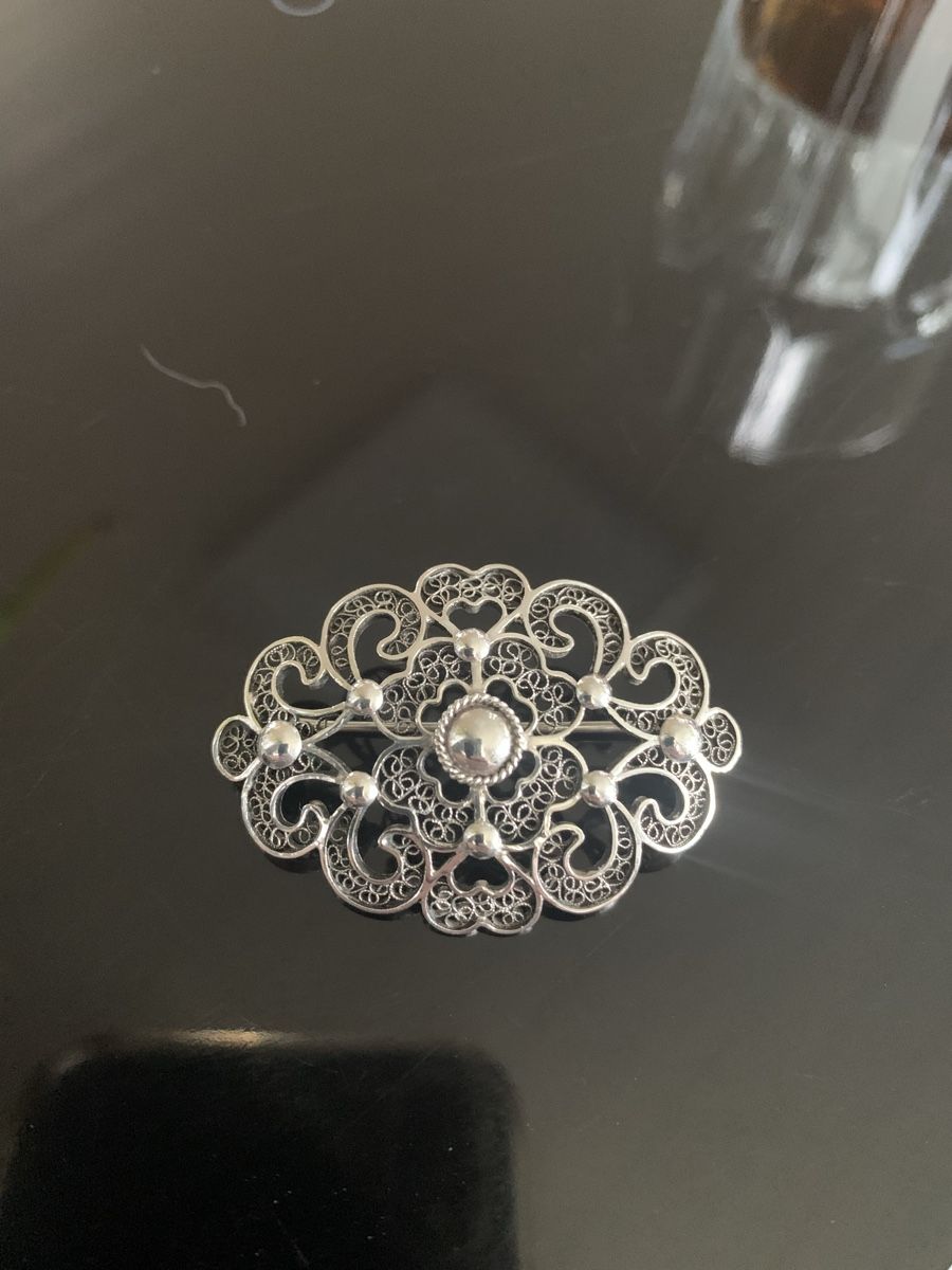 Broschen & Nadeln: Trachtenbrosche 800 Silber – Gebraucht aus Zollikofen von ausmisten_at_home