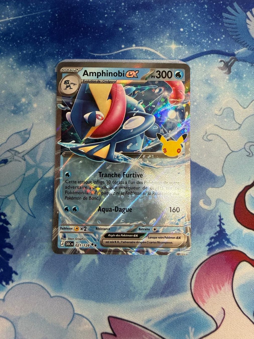 Pokémon Carte collezionabili: Amphinobi EX - 30C 021 FR – Nuovo (secondo la descrizione) da Courgenay venduto da ScamBoxOff