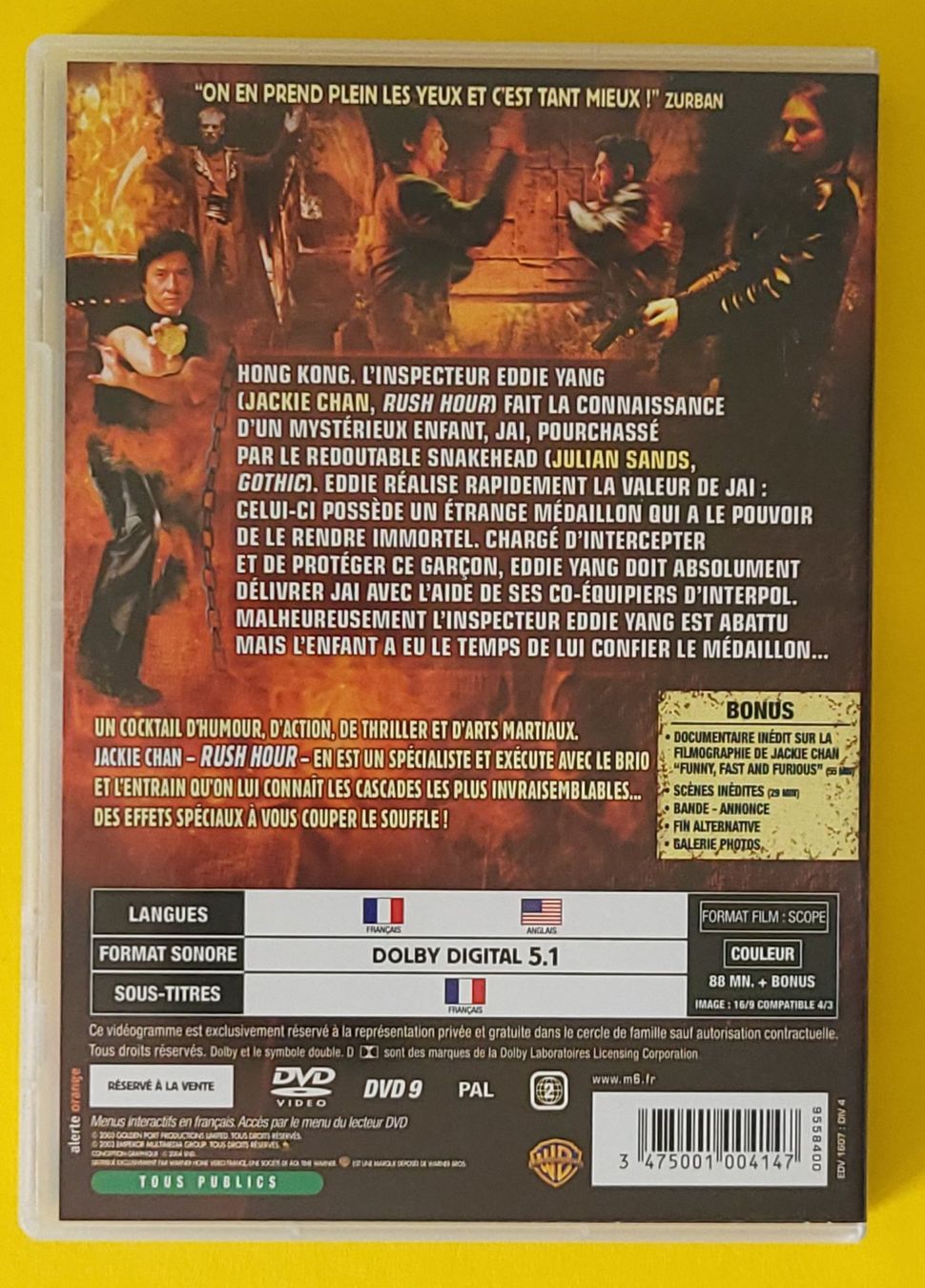 Tutti i DVDs: DVD - JACKIE CHAN - Le Medaillon – Usato da Pully venduto da Stewoui 1