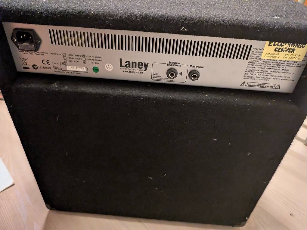 Laney Amplificatori: Bassverstärker Laney RB3 – Usato da Zürich venduto da Santaska 1