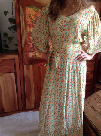 Neu! DU MILDE Dress Kleid Maxikleid mit Blumen