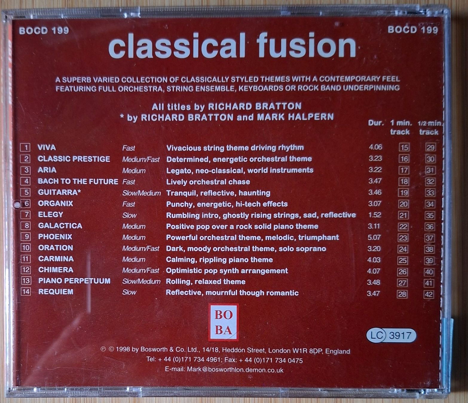 CDs: CD Classical Fusion – Gebraucht aus Burg AG von ..machine_rec.. 2