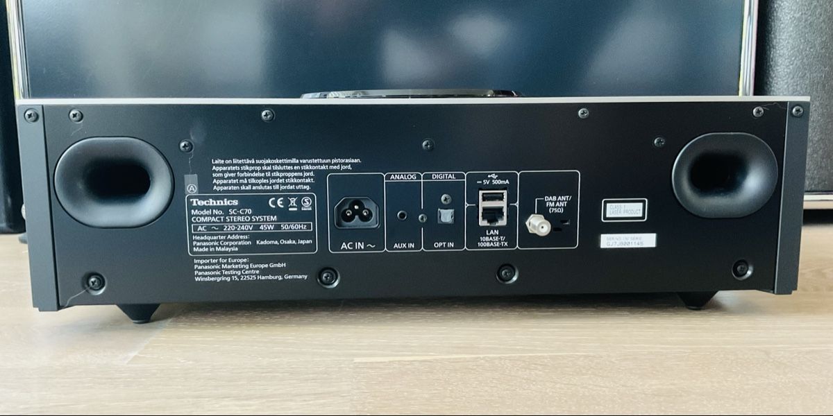 Technics Sistemi audio & multimediali: Hi-Fi Kompaktanlage Technics Ottava SC-C70 mit CD-Player – Usato da Oberkirch LU venduto da Lonzi6 4