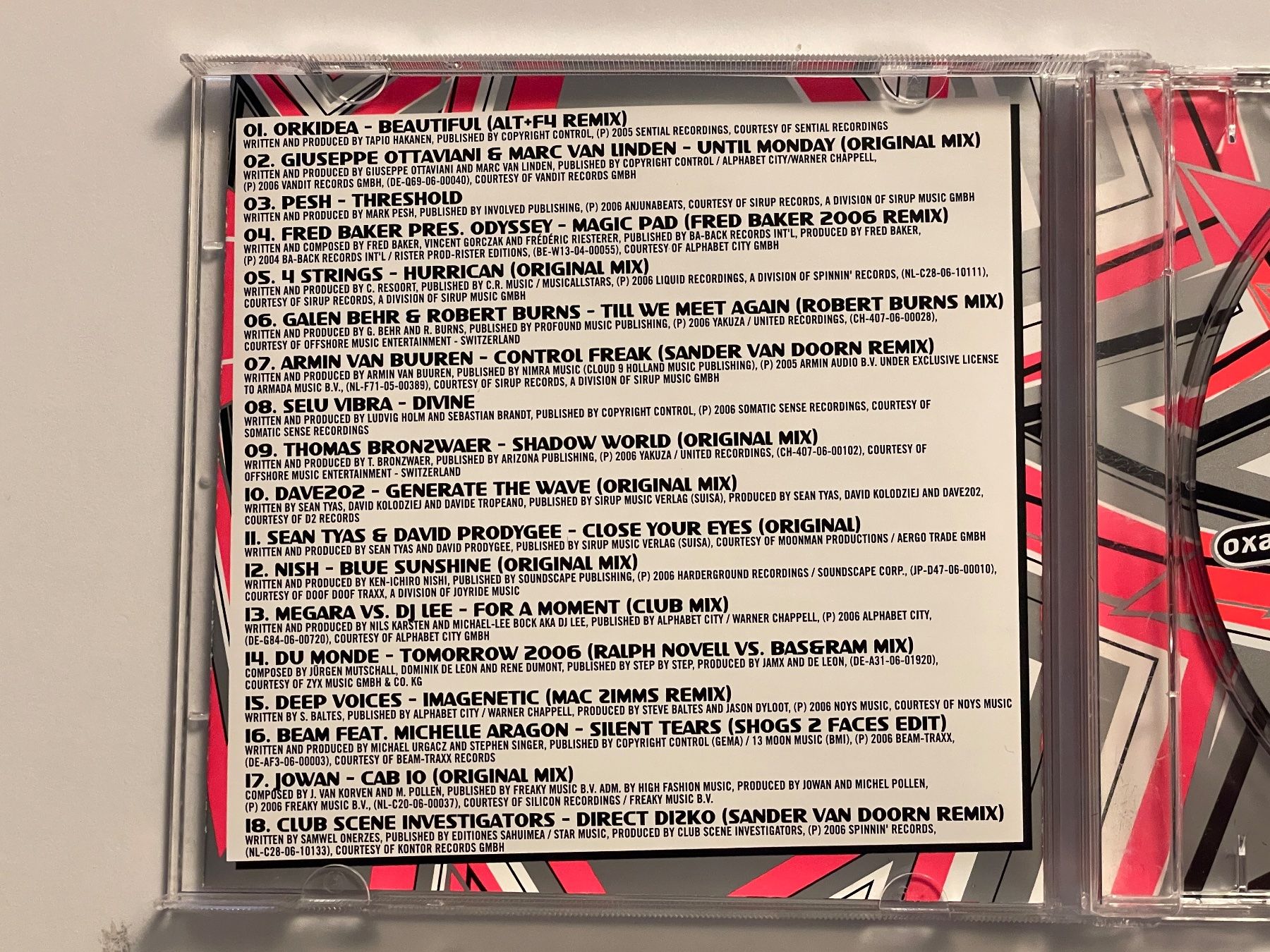 CDs: OXA Trance Parade - RAR – D'occasion à Muri b. Bern par AdidasCollector 3