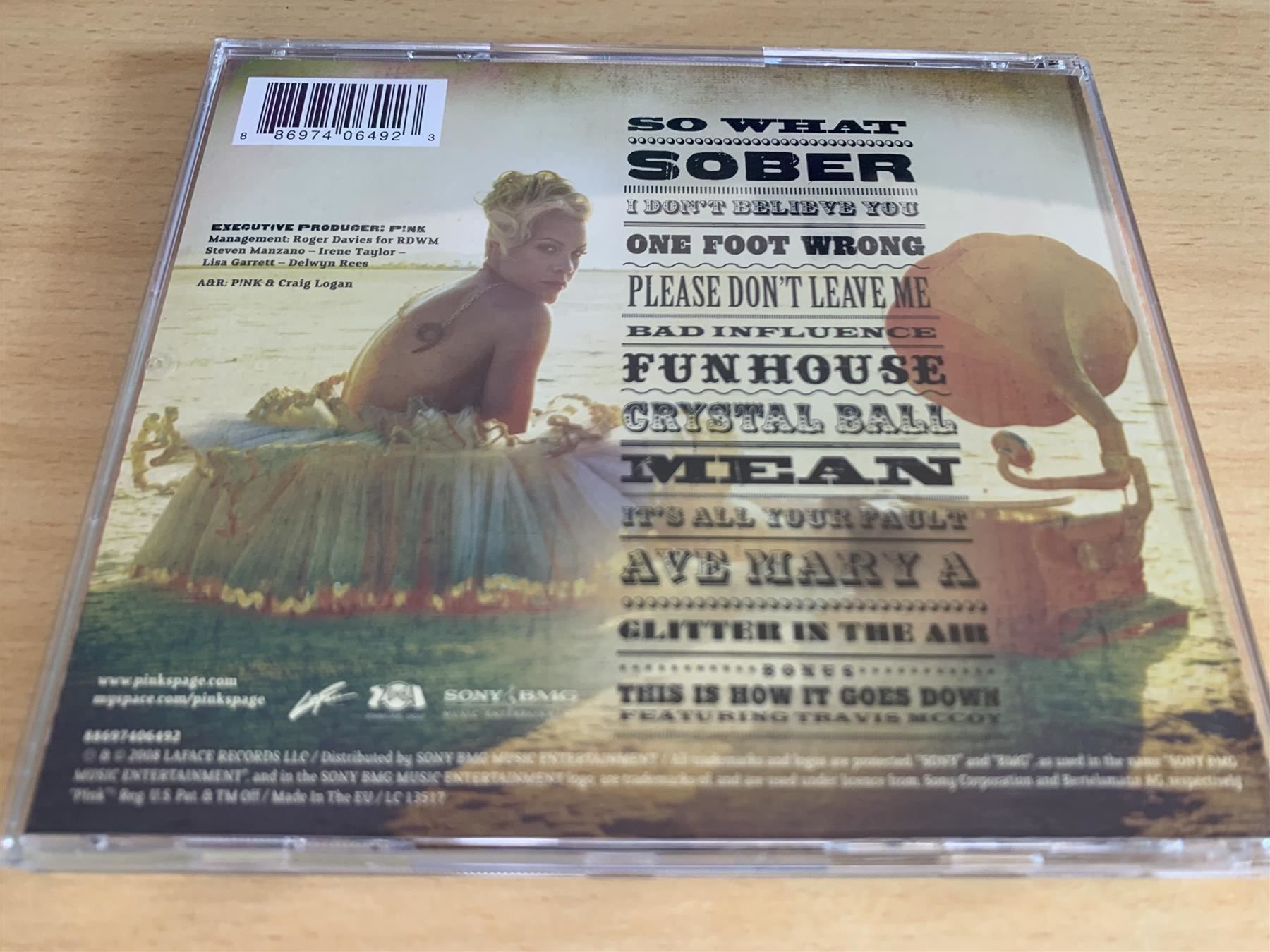CD: P!NK – Funhouse – Usato da Rikon im Tösstal venduto da Alpenmutz 1